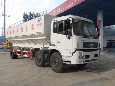 東風(fēng)天錦小三軸30方散裝飼料運(yùn)輸車(chē)圖片