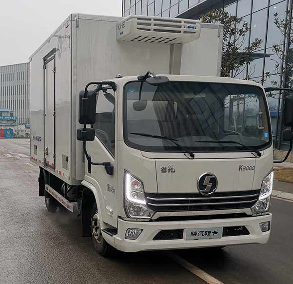 陜汽德龍K3000國六藍(lán)牌冷藏車圖片